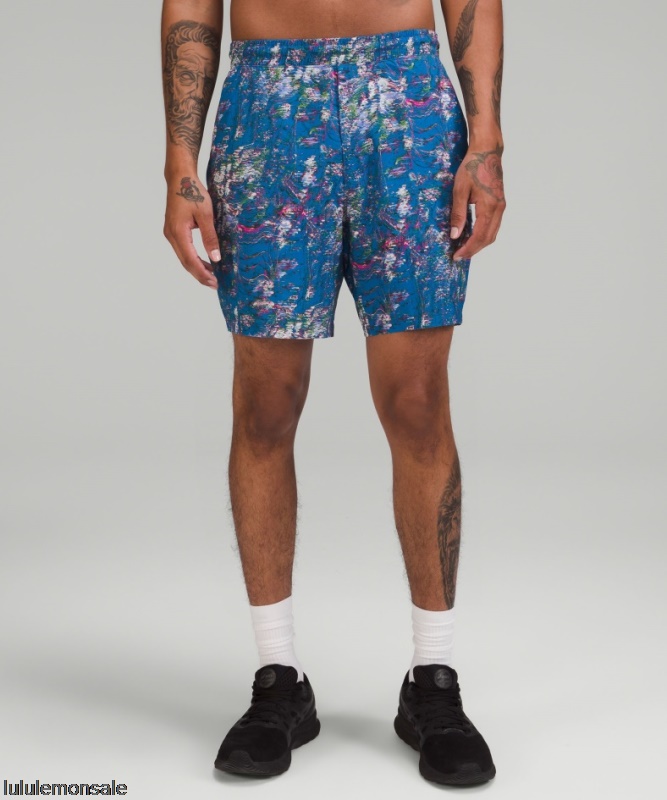 Lululemon Deutschland DELULU848 | Speed ​​Floral Pace Breaker Linerless Short 7